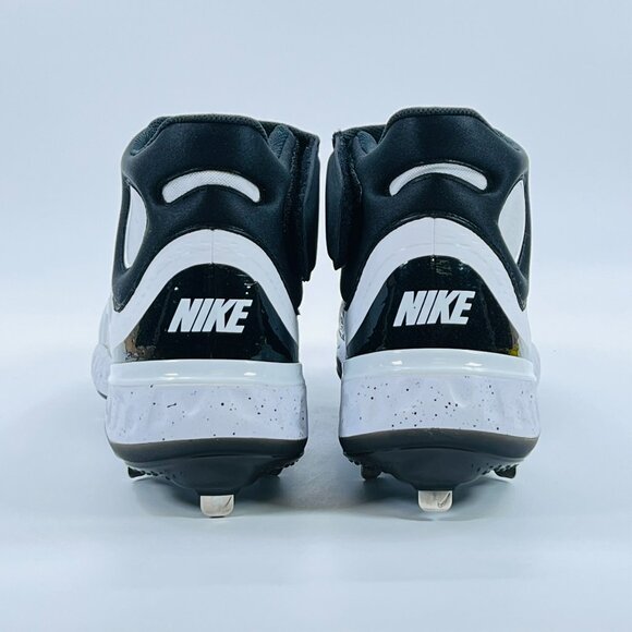 Nike Alpha Huarache Elite 4 Mid \'White Black\' FD2744-107 Baseball size 16